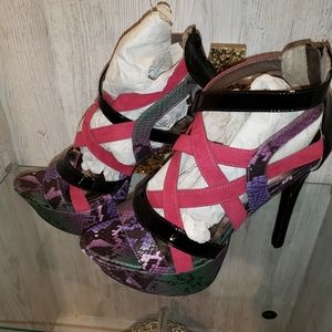 Carlos Santana Iconic Pink Heels
